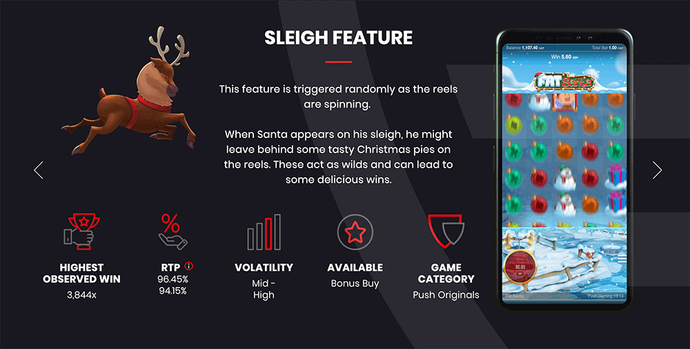 Мобильная версия Fat Santa